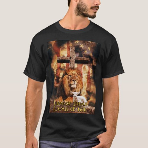 Lion Of Judah Lamb Of God Funny House Hot Gift673p T_Shirt