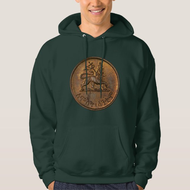 Lion of Judah - Lion Rasta Hooded - Queen Hoodie (Front)