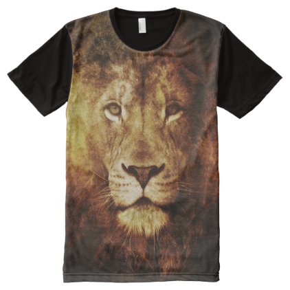 Lion OF Judah - Lion - Rastafari - Reggae shirt