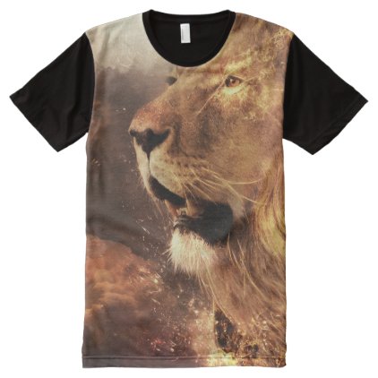 Lion OF Judah - Lion - Rastafari - Reggae shirt