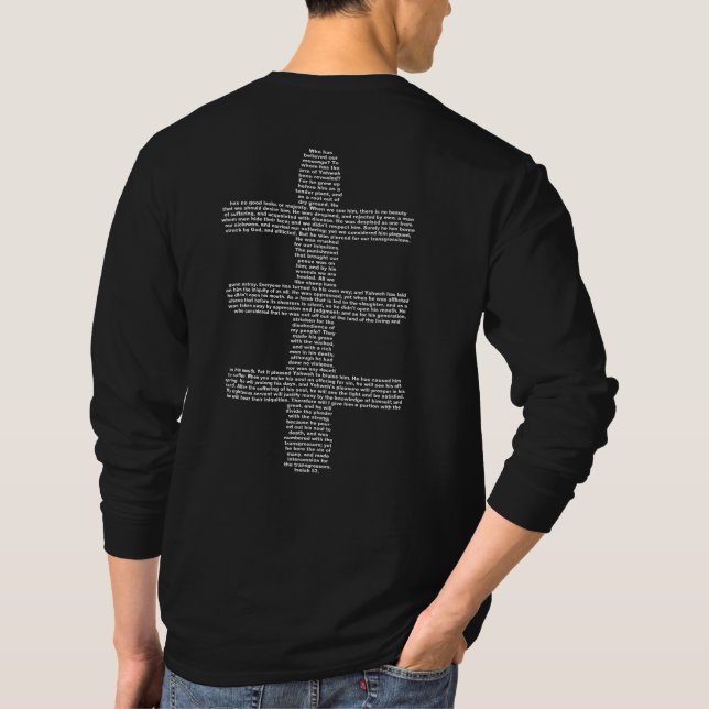 Lion of Judah Long Sleeve T-Shirt (Back)