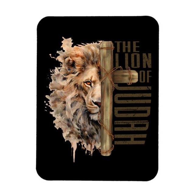 Lion of Judah Magnet (Vertical)