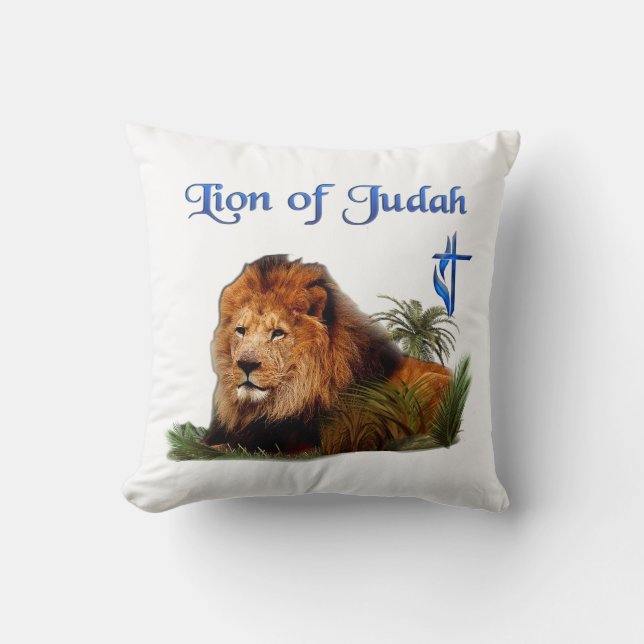 Lion of Judah merchandise Throw Pillow (Front)