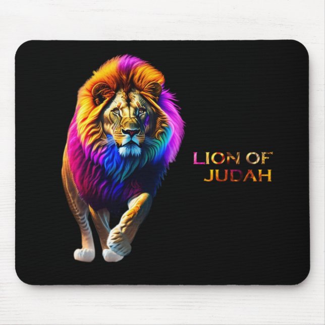 Lion of Judah Mouse Pad (Front)