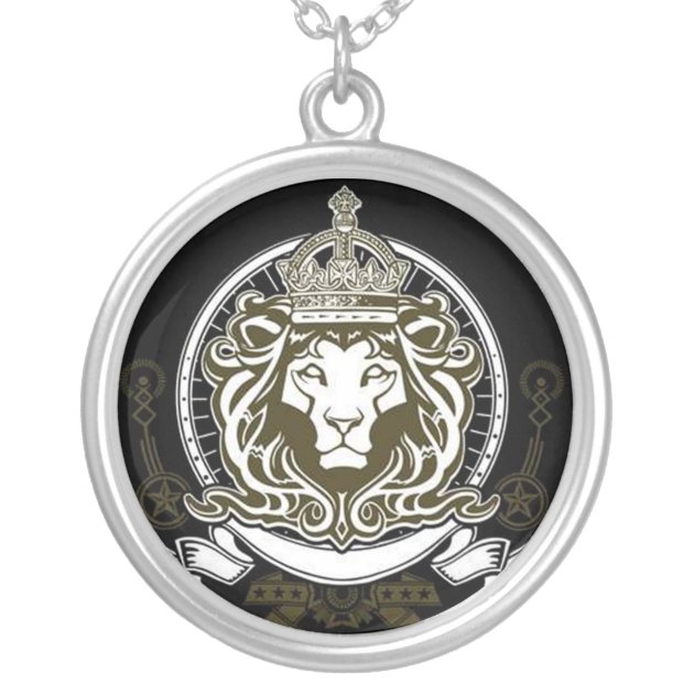 Lion of Judah Rasta Oval Necklace - Rasta Gear Shop
