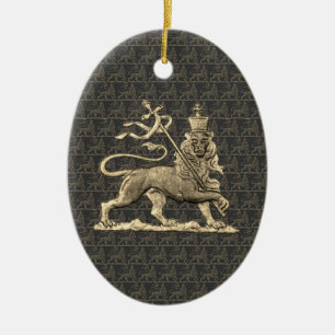 Lion of Judah Ornament Rasta
