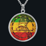 Lion of Judah Pendant Silver Plated and Sterling<br><div class="desc">Rasta Pendant necklace in assorted shapes and sizes. Rastafarian merchandise,  clothing,  gifts and shoes.  Earrings and rings.</div>