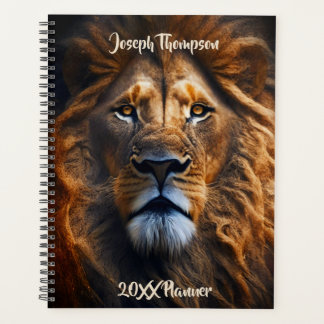 Lion Of Judah Personalized Custom Text Planner