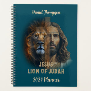 Lion Of Judah Personalized Custom Text Planner