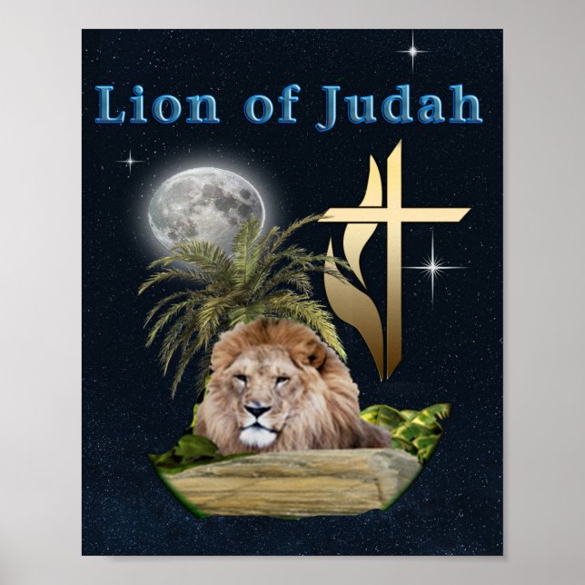 Lion of Judah Poster (Front)