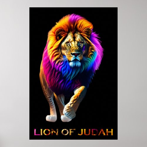 Lion of Judah Poster