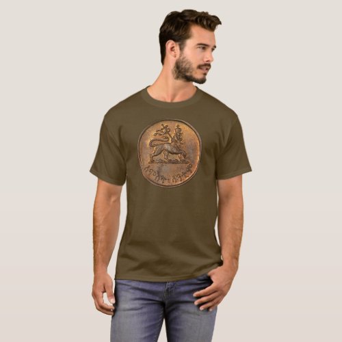 Lion of Judah _ Rasta Coin _ Reggae Shirt