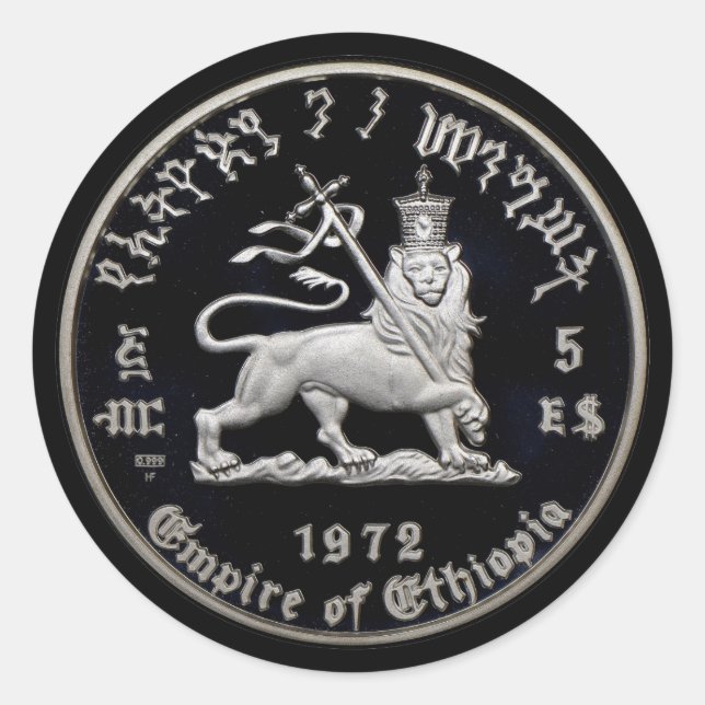 Lion of Judah - Rasta - Jah Rastafari Sticker (Front)