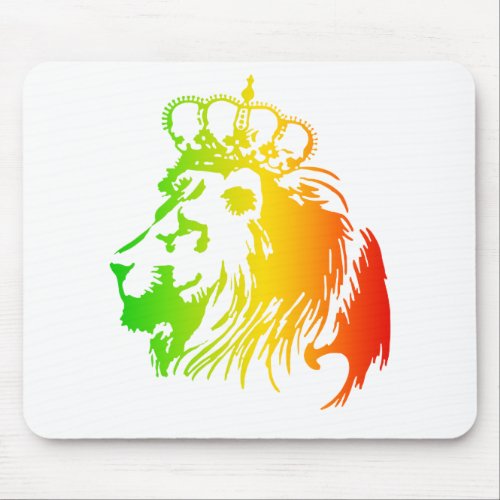 Lion Of Judah _ Rasta Mouse Pad