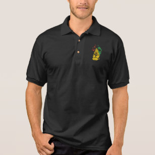 rasta polo shirt