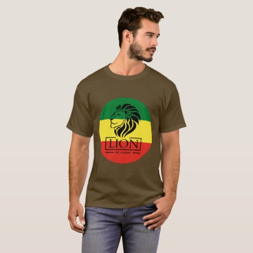 Lion of Judah _ Rasta Reggae Flag _ Shirt