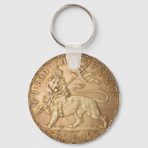 Lion of Judah Rasta Reggae Roots Jah Rastafari Keychain