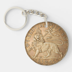 Lion of Judah Rasta Reggae Roots Jah Rastafari Keychain