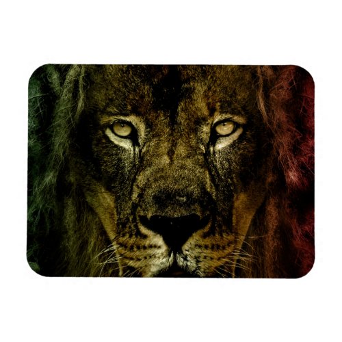 Lion of Judah _ Rastafara _ Reggae Rasta Magnet