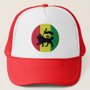 Lion of Judah - Reggae Rasta Roots - Trucker Cap 