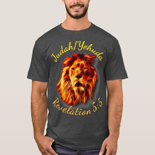 Lion of Judah Revelation Yehuda Messianic Shirts 