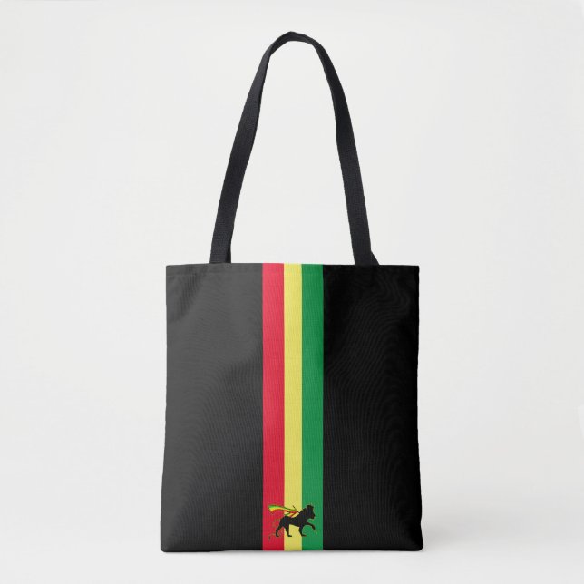 Lion of Judah Scarf Tote Bag (Front)