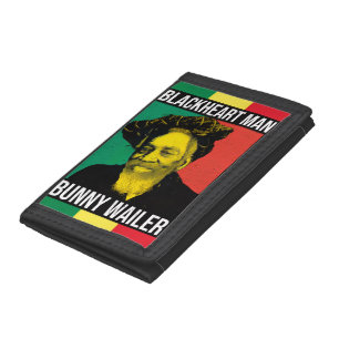 Lion of Judah Selassie Rasta Reggae Africa Roots Trifold Wallet