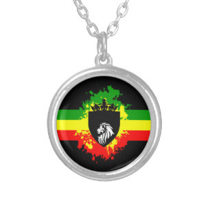 Lion of Judah Silver Plated Necklace