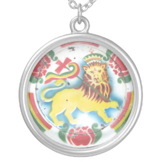 Lion of Judah Silver Plated Necklace