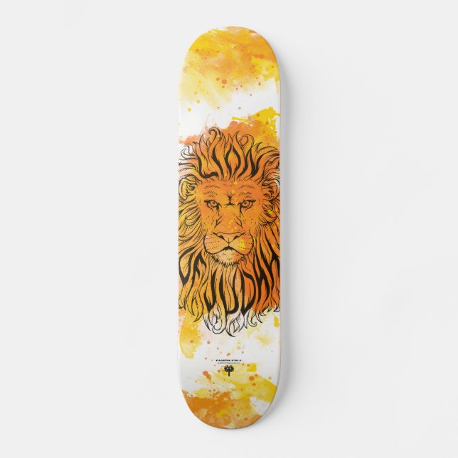 Lion of Judah Skateboard (Front)