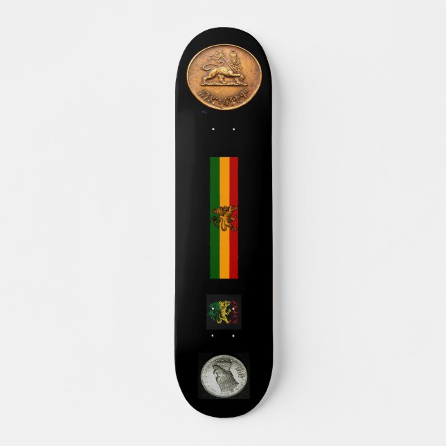 LION OF JUDAH Skateboard, 7¾" Deck (Front)