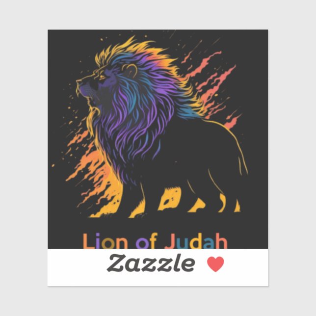 Lion of Judah Sticker (Sheet)