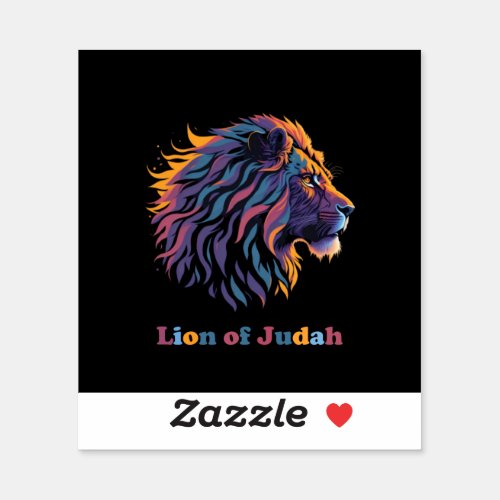 Lion of Judah Sticker