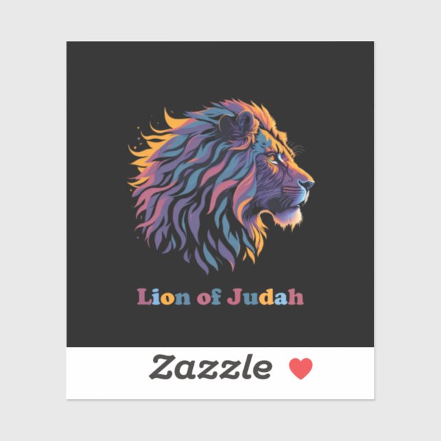 Lion of Judah Sticker (Sheet)
