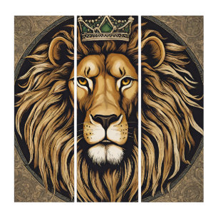 Lion Of Judah The King Canvas Wall Art
