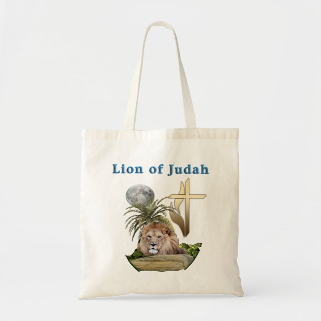 Lion of Judah Tote Bag (Front)