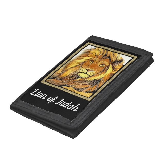 Lion of Judah Trifold Wallet (Bottom)