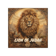 Lion of Judah Wall Art Majestic Symbol of Strength