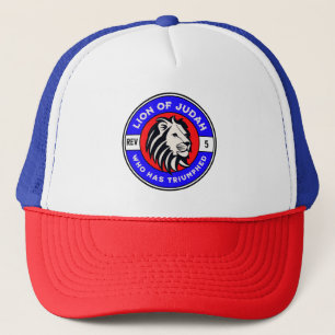 Lion of Judah Who Has Triumphed Christian Jesus Trucker Hat