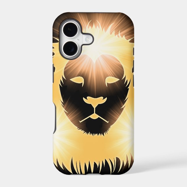 Lion of Light Iphone Case (Back)