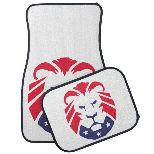 Lion of Patriots Car Floor Mat (Set)
