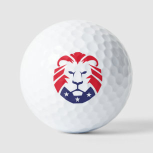 Lion of Patriots Golf Balls