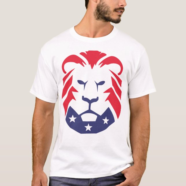 Lion of Patriots T-Shirt (Front)