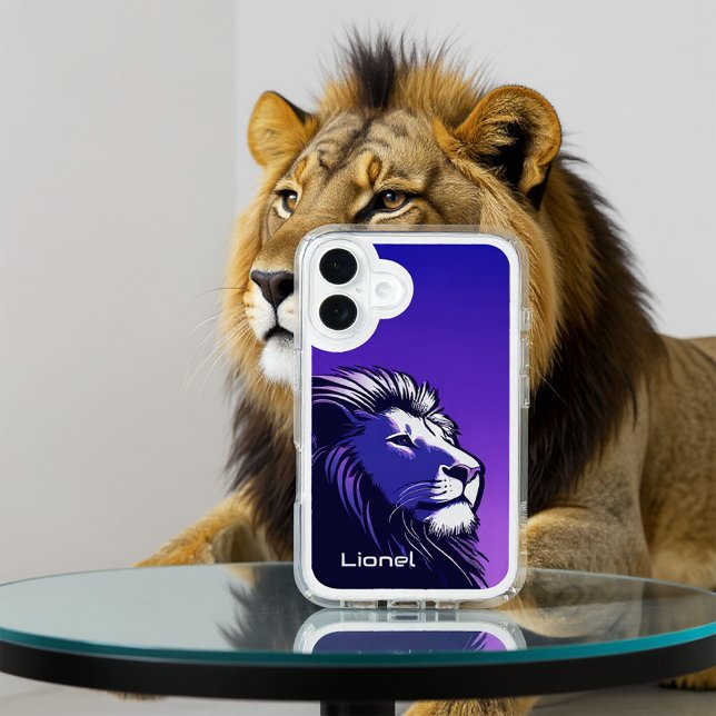 Lion of the 80's Personalized Speck iPhone Case (Creator Uploaded)
