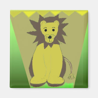 Lion of the Jungle Magnet