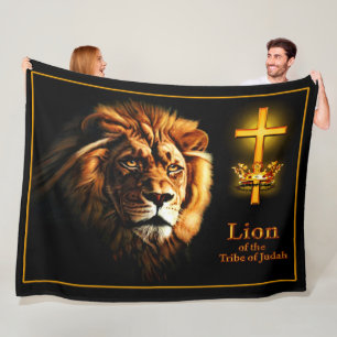 LION of the TRIBE Fleece Blanket