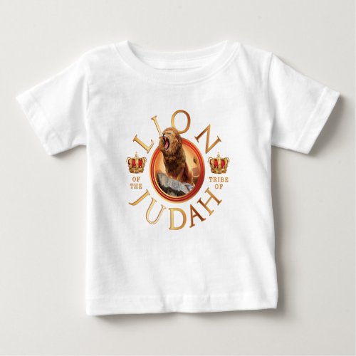 Lion of the Tribe of Judah Baby T_Shirt