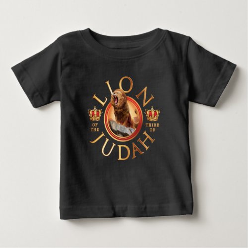 Lion of the Tribe of Judah Baby T_Shirt