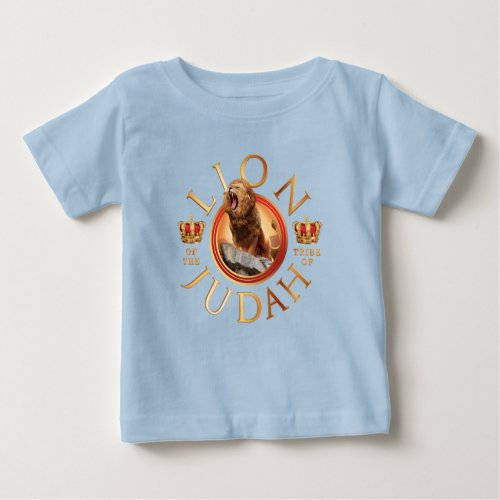 Lion of the Tribe of Judah Baby T_Shirt