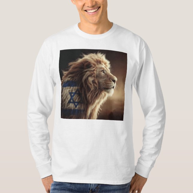 Lion of Zion hoodie T-Shirt (Front)